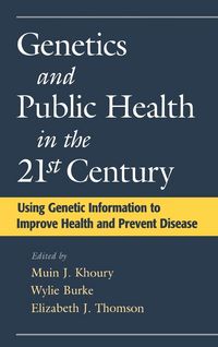Produktbild: Genetics and Public Health in the 21st Century
