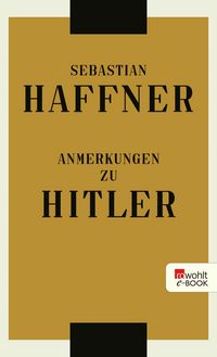 Produktbild: Anmerkungen zu Hitler