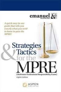 Produktbild: Strategies & Tactics for the MPRE