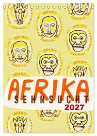Produktbild: Afrika-Sehnsucht 2027 (Tischkalender 2027 DIN A5 hoch), CALVENDO Monatskalender