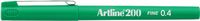 Produktbild: ARTLINE&reg; Faserschreiber 200, gr&uuml;n