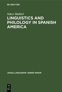 Produktbild: Linguistics and Philology in Spanish America