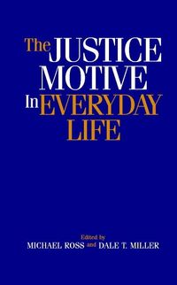Produktbild: The Justice Motive in Everyday Life