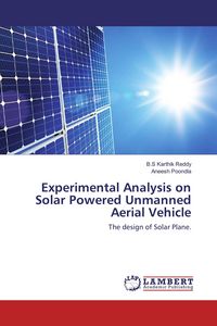 Produktbild: Experimental Analysis on Solar Powered Unmanned Aerial Vehicle