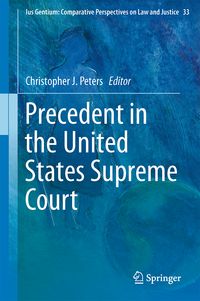 Produktbild: Precedent in the United States Supreme Court
