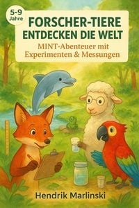 Produktbild: Forscher-Tiere entdecken die Welt: MINT-Abenteuer mit Experimenten & Messungen