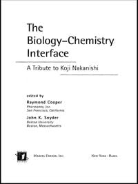 Produktbild: The Biology - Chemistry Interface