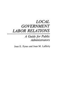 Produktbild: Local Government Labor Relations