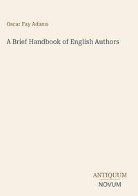 Produktbild: A Brief Handbook of English Authors