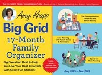 Produktbild: 2026 Amy Knapp's Big Grid Family Organizer Wall Calendar