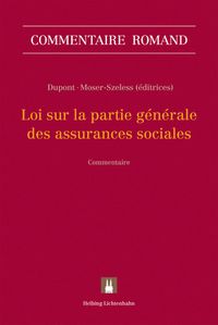 Produktbild: Loi sur la partie générale des assurances sociales