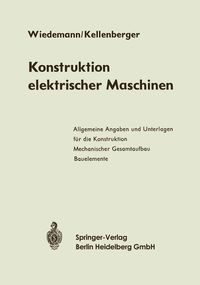 Produktbild: Konstruktion elektrischer Maschinen