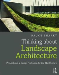 Produktbild: Sharky, B: Thinking about Landscape Architecture