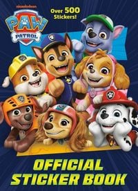 Produktbild: Paw Patrol: Official Sticker Book