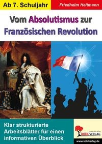 Produktbild: Vom Absolutismus zur Franz&ouml;sischen Revolution