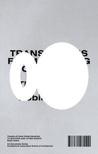 Produktbild: Translations from Drawing to Building and Other Essays