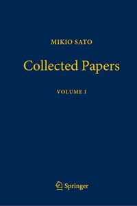 Produktbild: Mikio Sato Collected Papers Volume I