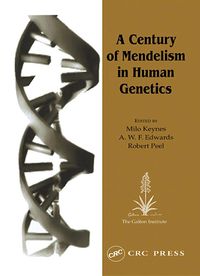 Produktbild: A Century of Mendelism in Human Genetics