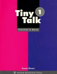 Produktbild: Rivers, S: Tiny Talk: 1: Teacher's Book