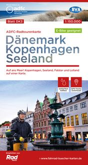 Bild vom Artikel ADFC-Radtourenkarte DK3 Dänemark/Kopenhagen/Seeland 1:150.000, reiß- und wetterf vom Autor 