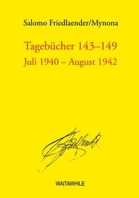 Produktbild: Tageb&uuml;cher 143-149