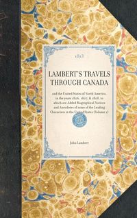 Produktbild: Lambert's Travels Through Canada