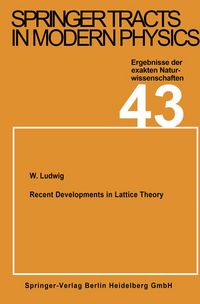 Produktbild: Recent Developments in Lattice Theory