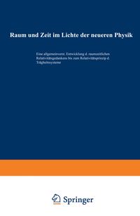 Produktbild: Raum und Zeit im Lichte der neueren Physik