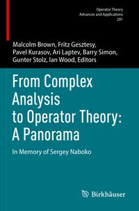 Produktbild: From Complex Analysis to Operator Theory: A Panorama