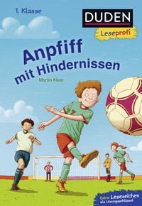 Produktbild: Duden Leseprofi &ndash; Anpfiff mit Hindernissen, 1. Klasse