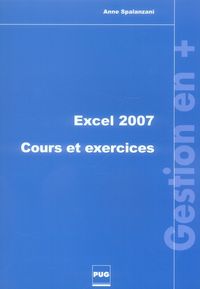 Produktbild: Excel 2007 - Cours et Exercices