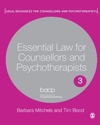 Produktbild: Essential Law for Counsellors and Psychotherapists