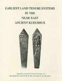 Produktbild: Earliest Land Tenure Systems in the Near East