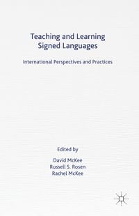 Produktbild: Teaching and Learning Signed Languages