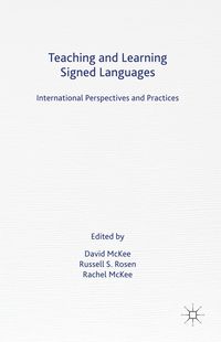 Produktbild: Teaching and Learning Signed Languages