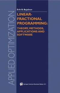 Produktbild: Linear-Fractional Programming Theory, Methods, Applications and Software