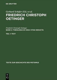 Produktbild: Theologia ex idea vitae deducta