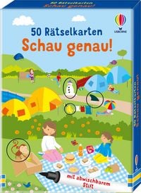 Produktbild: 50 R&auml;tselkarten: Schau genau!