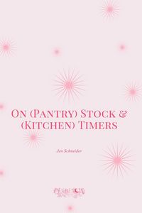 Produktbild: On (Pantry) Stock & (Kitchen) Timers