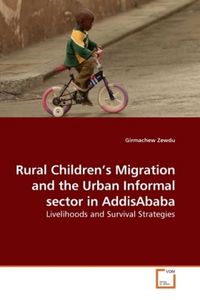 Produktbild: Zewdu, G: Rural Children's Migration and the Urban Informal