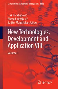 Produktbild: New Technologies, Development and Application VIII
