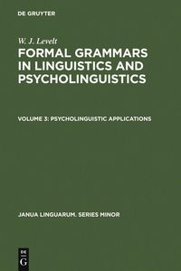 Produktbild: Psycholinguistic Applications