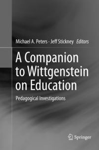 Produktbild: A Companion to Wittgenstein on Education