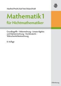 Produktbild: Mathematik 1 f&uuml;r Nichtmathematiker
