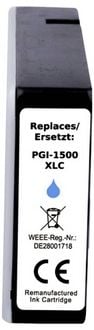 Produktbild: Renkforce Druckerpatrone ersetzt Canon PGI-1500C XL Kompatibel Cyan RF-CPGI1500XLC RF-6736468