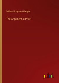 Produktbild: The Argument, a Priori