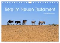 Produktbild: Tiere im Neuen Testament mit Bibelversen (Wandkalender 2026 DIN A4 quer), CALVENDO Monatskalender