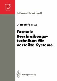 Produktbild: Formale Beschreibungstechniken f&uuml;r verteilte Systeme