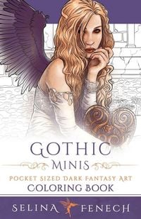 Produktbild: Gothic Minis - Pocket Sized Dark Fantasy Art Coloring Book