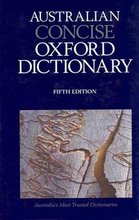Produktbild: Australian Concise Oxford Dict